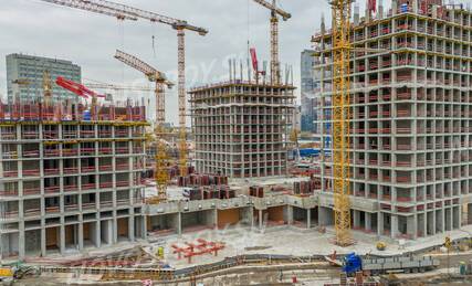 ЖК «River Park Towers Кутузовский», Ход строительства, Ноябрь 2023, фото 2