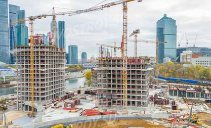 ЖК «River Park Towers Кутузовский», Ход строительства, Ноябрь 2023, фото 6