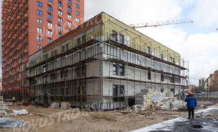 ЖК «Новохохловская 15», Ход строительства, Ноябрь 2023, фото 2