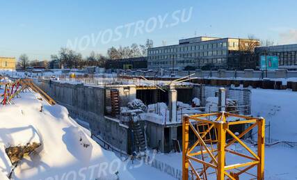 ЖК «ЛСР. Большая Охта», Ход строительства, Февраль 2024, фото 4