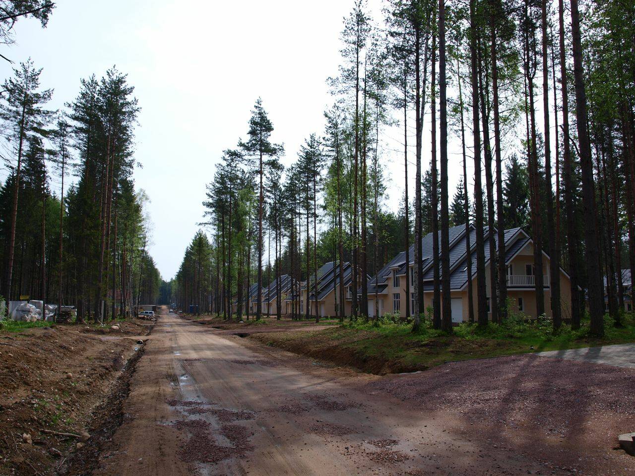 охтинский парк коттеджный поселок