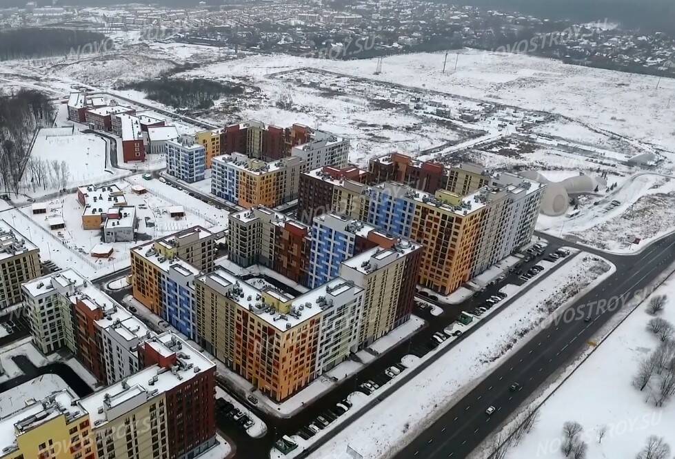 План застройки микрогород в лесу всех очередей