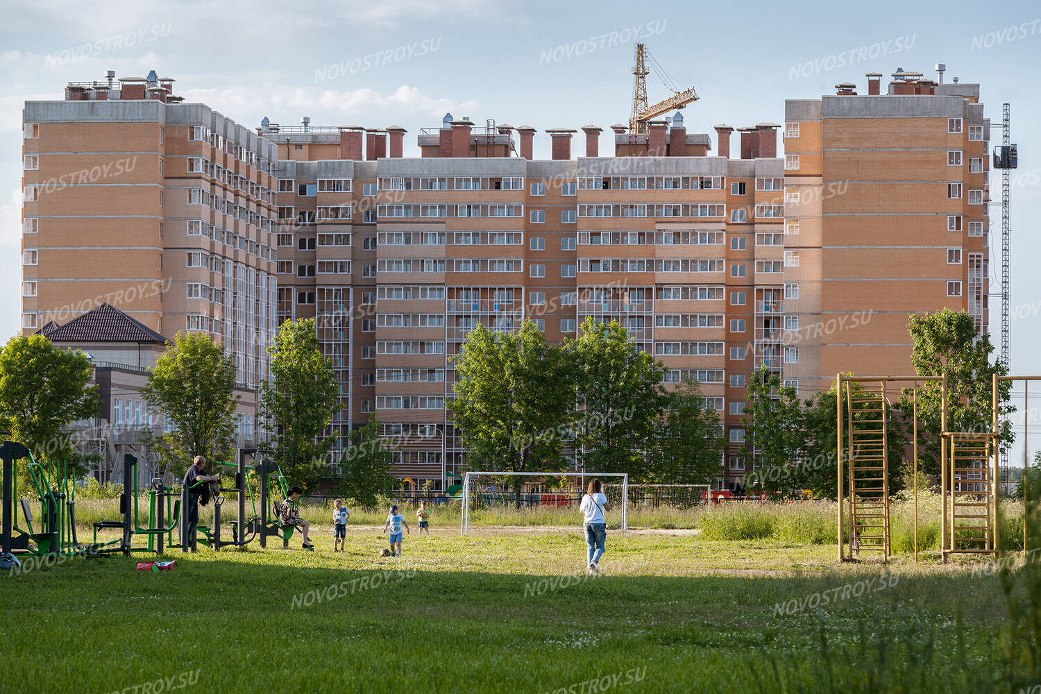 Фото и ход строительства жилого комплекса ЦДС «Новое Янино»