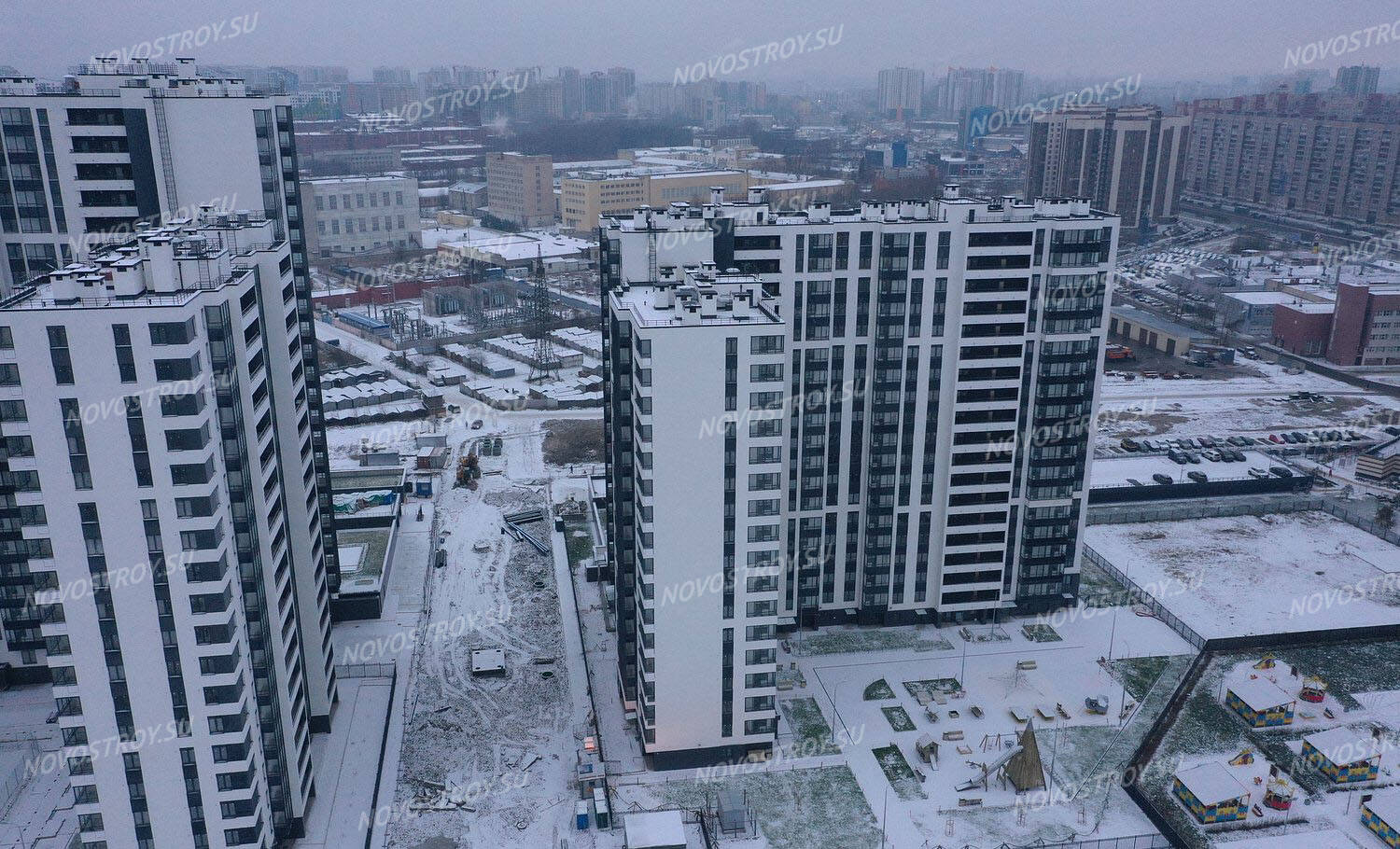 Фото и ход строительства жилого комплекса «Звездный дуэт»