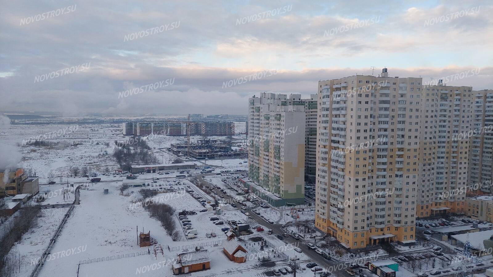 Фото и ход строительства жилого комплекса «Шушары» (Пушкинская) (ЖК Осень,  ЖК Знание, ЖК Четыре сезона, ЖК Валдай)