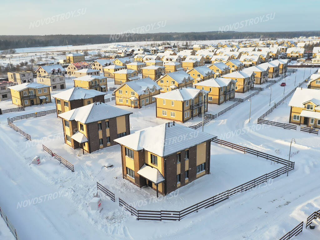 Фото и ход строительства коттеджного поселка Вартемяги ONE (Поселок  Вартемяги Ван)