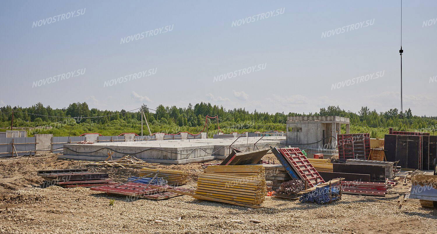 Фото и ход строительства жилого комплекса ЛСР. Ржевский парк