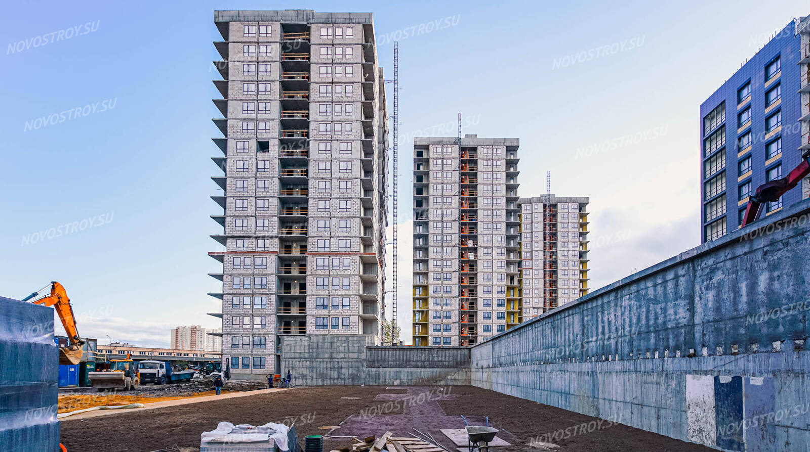 Фото и ход строительства жилого комплекса Cube (ЖК Куб, ЖК Кьюб, ЖК Куба)