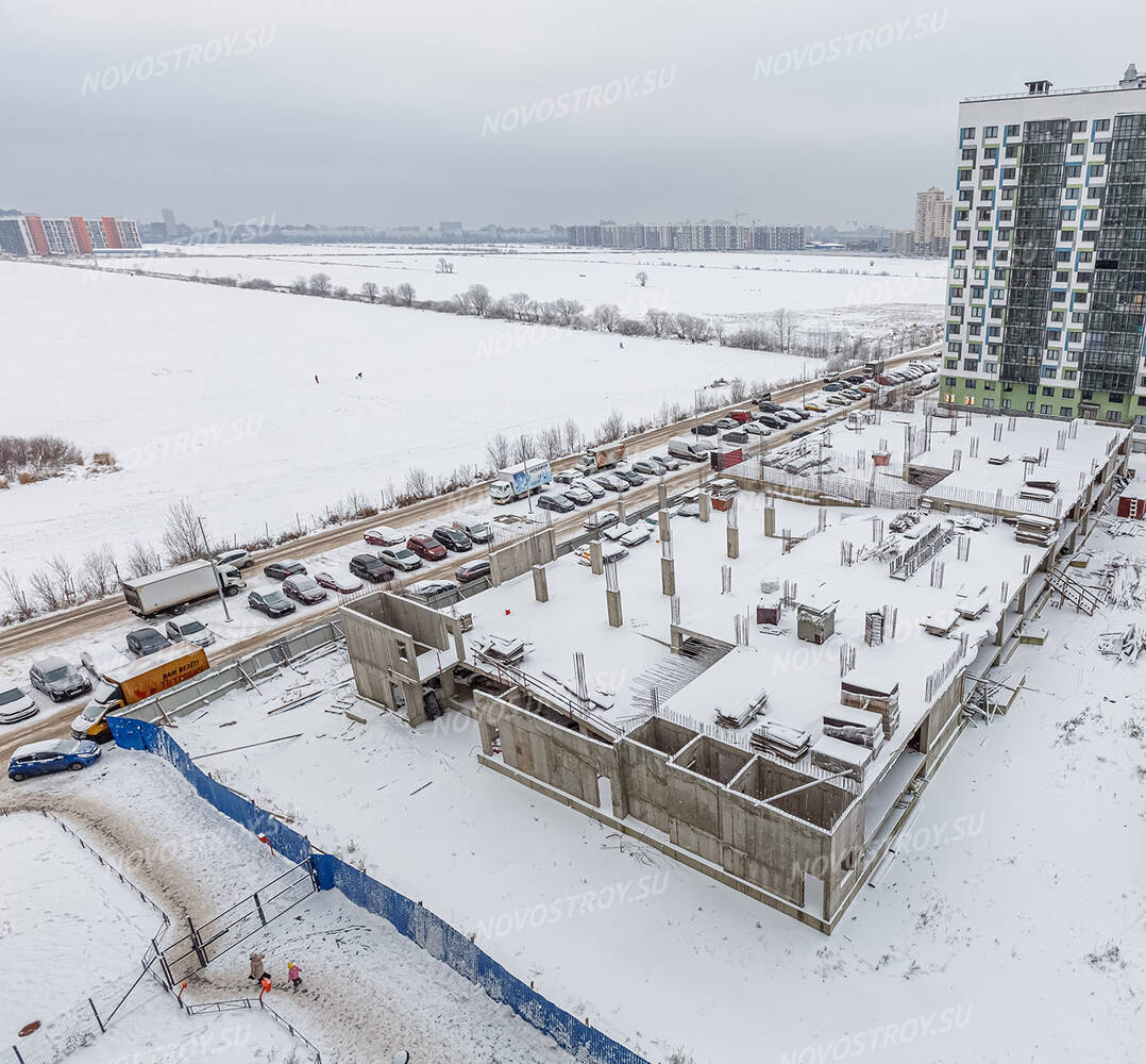 Фото и ход строительства жилого комплекса ЦДС «Новые Горизонты»