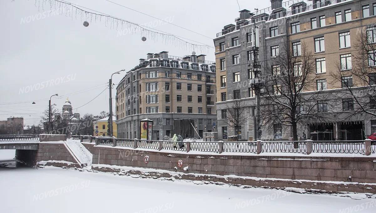 Фото и ход строительства многофункционального комплекса Северная Корона  (ПСК) (МФК Дом воль реки Карповки)