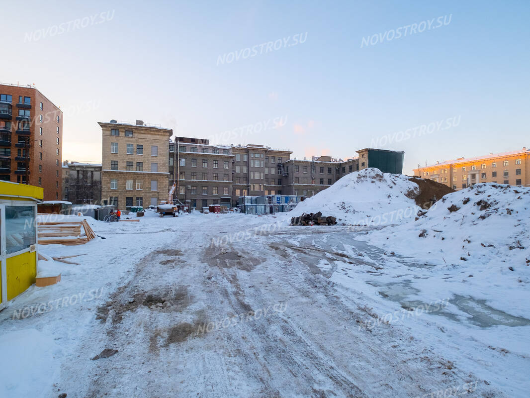 Фото и ход строительства жилого комплекса Кантемировская 11