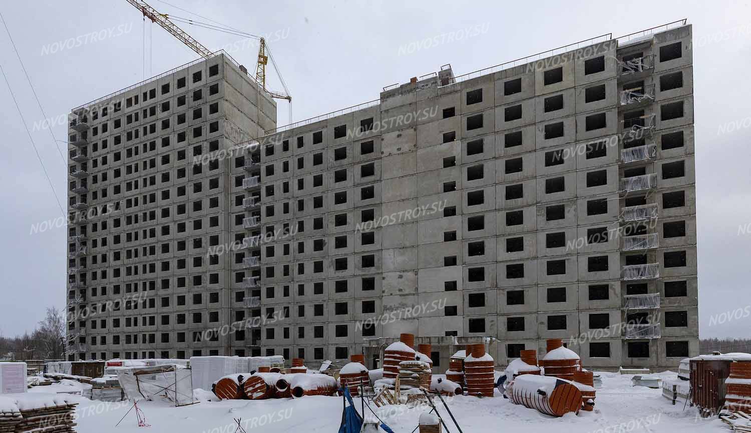 Фото и ход строительства жилого комплекса ЛСР. Ржевский парк