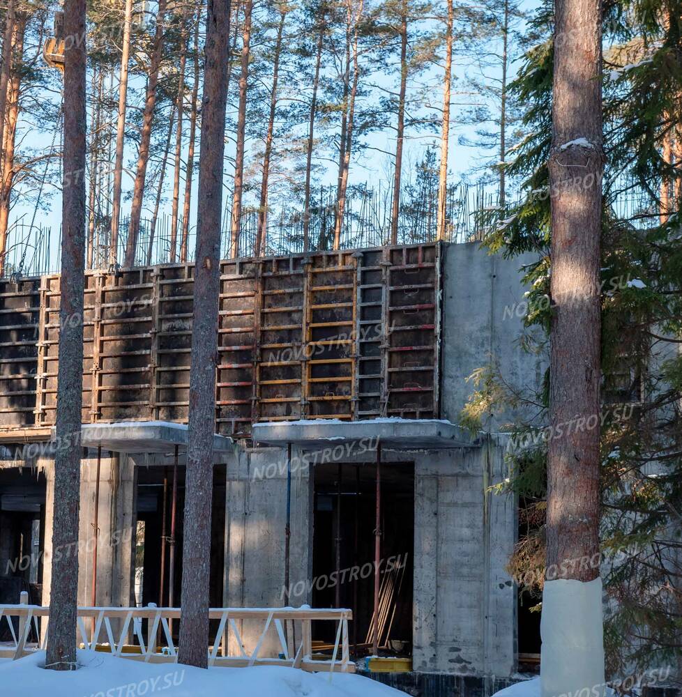 Фото и ход строительства Резиденция Рощино (ЖК Рощино Residence, ЖК Рощино  Резиденс)