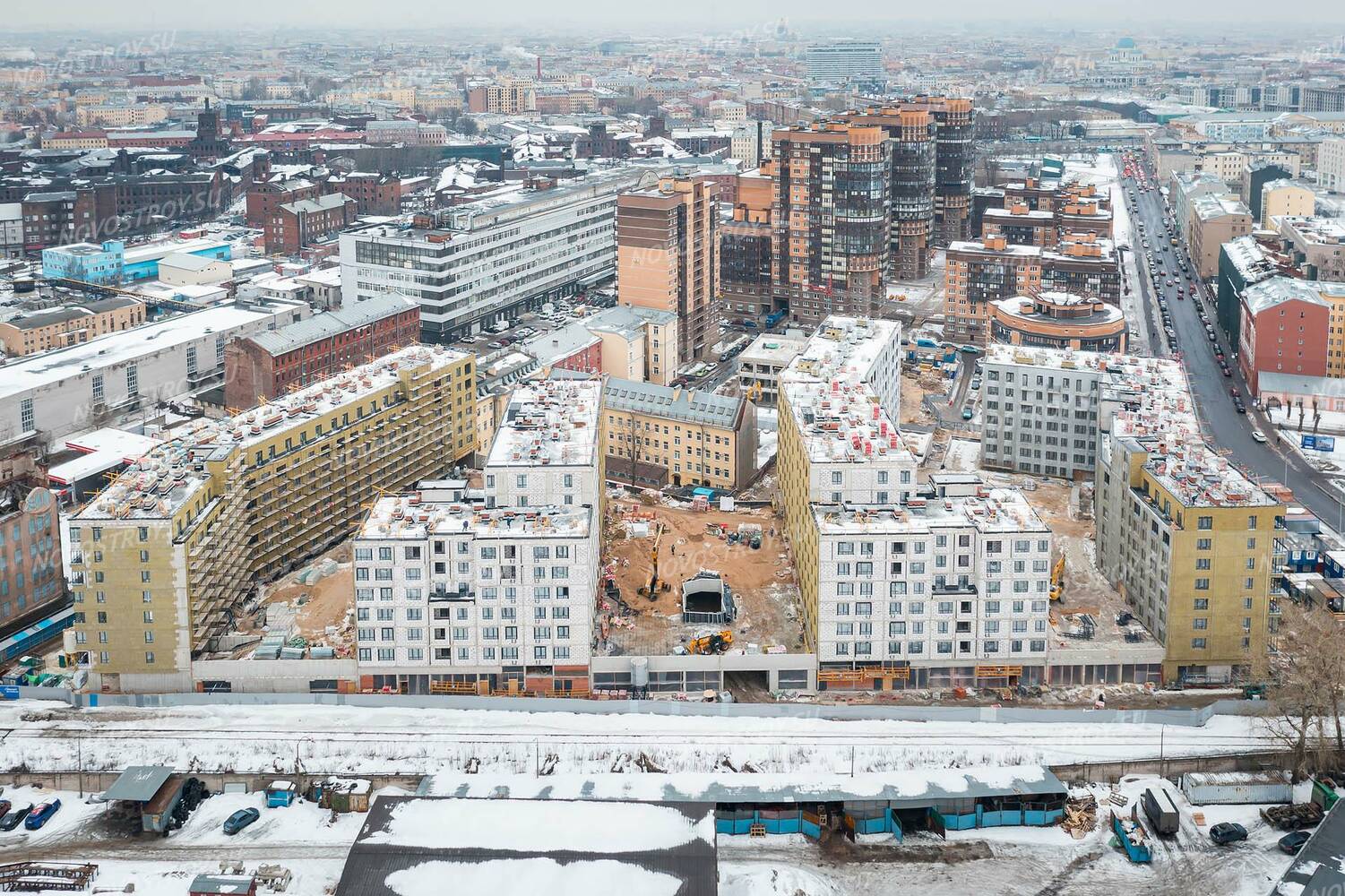 Фото и ход строительства жилого комплекса GloraX Балтийская (ЖК Глоракс  Балтийская, ЖК GloraX City Балтийская, ЖК Глоракс Сити Балтийская)