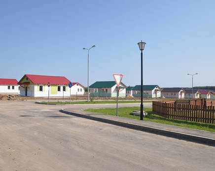Коттеджный поселок «Воскресенское», Октябрь 2013