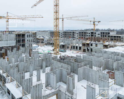 МЖК «Univer City»: ход строительства корпуса №3, Февраль 2023