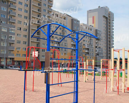 Детская площадка недалеко от  ЖК «Балашиха Сити»  (20.06.2013 г.), Август 2013