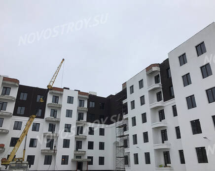 Малоэтажный ЖК «Петергоф Парк»: ход строительства корпуса 2.1,2.2 из группы Вконтакте, Март 2017