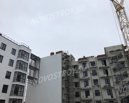 Малоэтажный ЖК «Петергоф Парк»: ход строительства корпуса 2.7,2.8 из группы Вконтакте, Март 2017