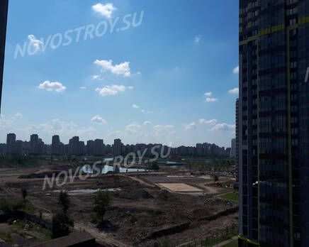 ЖК «София»: ход строительства дома №22 из официального форума, Август 2018
