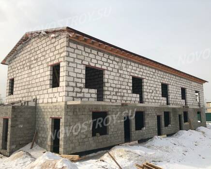 МЖК «Северное сияние»: ход строительства дома №21, Март 2019