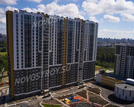 ЖК «Шуваловский»: ход строительства корпуса №24, Сентябрь 2020