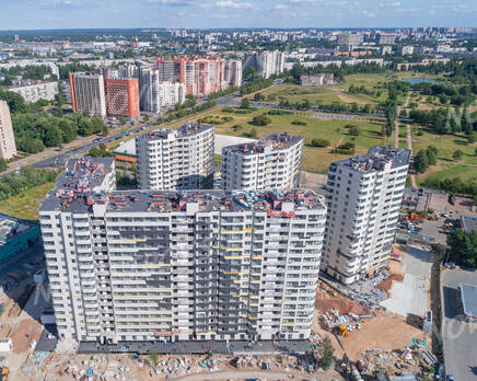 МФК «Дом на Львовской»: ход строительства, Август 2021