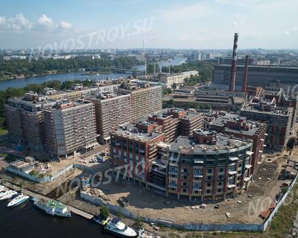 ЖК «Петровская доминанта»: ход строительства, Август 2021