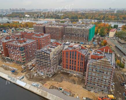 ЖК «Петровская доминанта»: ход строительства, Ноябрь 2021