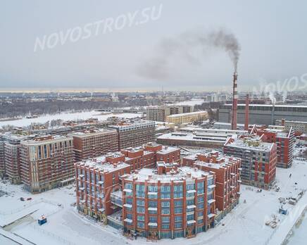 ЖК «Петровская доминанта»: ход строительства, Январь 2022