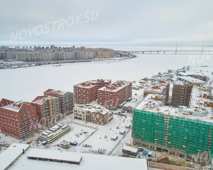 ЖК «Петровская доминанта»: ход строительства, Январь 2022