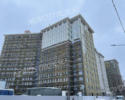 Апарт-отель «Начало»: ход строительства, Февраль 2022