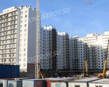 ЖК «Алексеевский квартал»: ход строительства, Февраль 2022