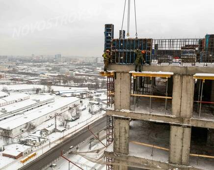 ЖК «Талисман на Рокоссовского»: ход строительства, Февраль 2022