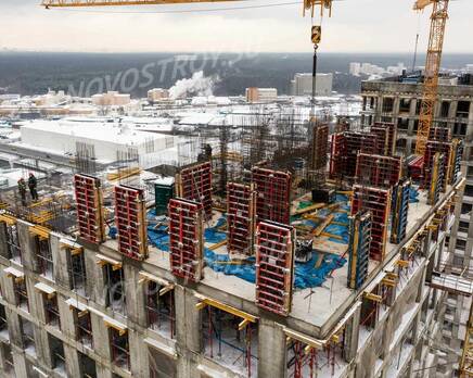 ЖК «Талисман на Рокоссовского»: ход строительства , Февраль 2022