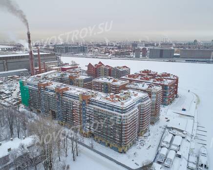 ЖК «Петровская доминанта»: ход строительства, Февраль 2022
