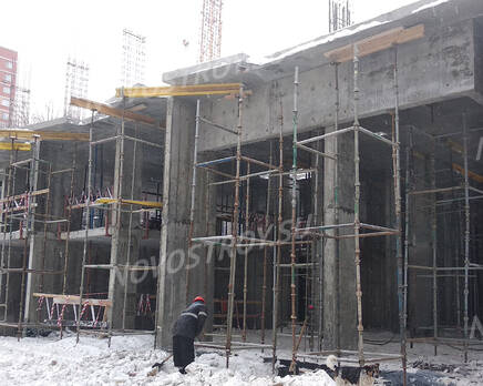 ЖК «Фрунзенский»: ход строительства, Февраль 2022