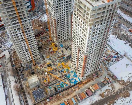 ЖК «Талисман на Рокоссовского»: ход строительства, Март 2022