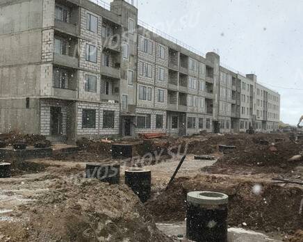 МЖК «Верево-Сити»: ход строительства корпуса №2, Апрель 2022