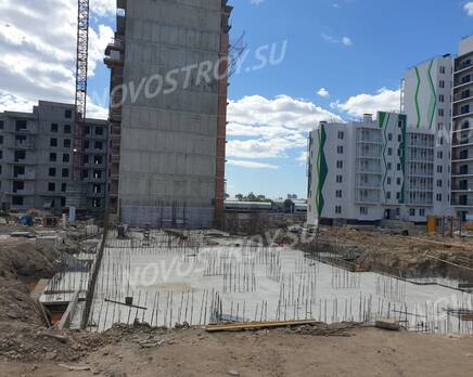 ЖК «Ювента»: ход строительства корпуса №2, Июнь 2022
