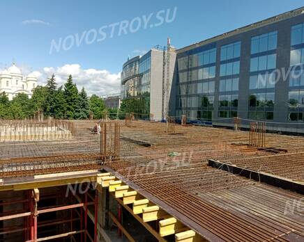Апарт-отель «на проспекте Добролюбова»: ход строительства, Июнь 2022