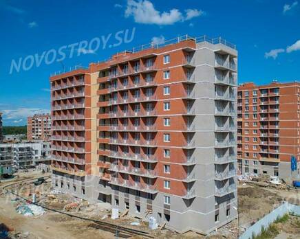 ЖК «Новое Колпино»: ход строительства корпуса №45, Август 2022