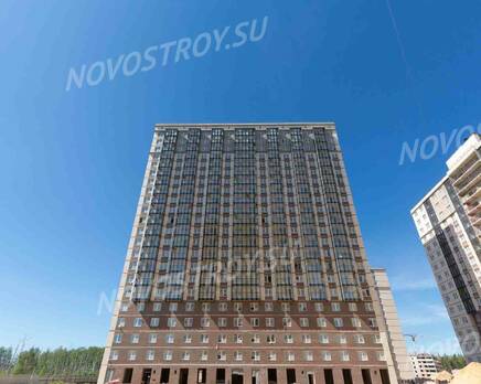 ЖК «Юнтолово»: ход строительства корпуса №10, Август 2022