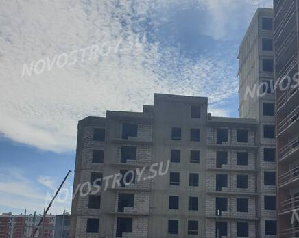 ЖК «Ювента»: ход строительства корпуса №2, Август 2022