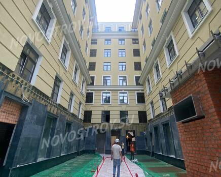 Апарт-отель «Наследие на Марата»: ход строительства, Сентябрь 2022