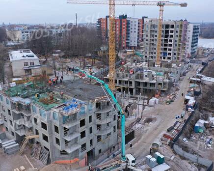 ЖК «Малая Финляндия»: ход строительства корпуса М6, Декабрь 2022