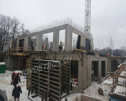 ЖК Villa Marina: ход строительства, Декабрь 2022