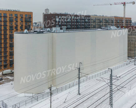 ЖК «Кантемировская 11»: ход строительства корпуса №9, Январь 2023