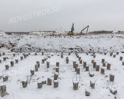 ЖК «Юнтолово»: ход строительства корпуса №3, Январь 2023