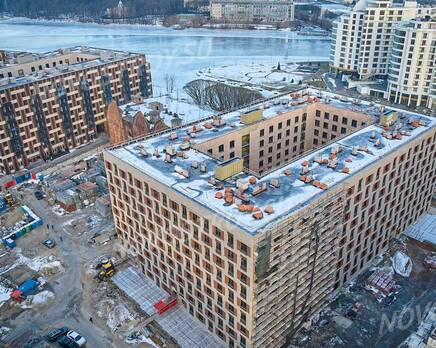 ЖК «Neva Haus»: ход строительства корпуса №6, Январь 2023